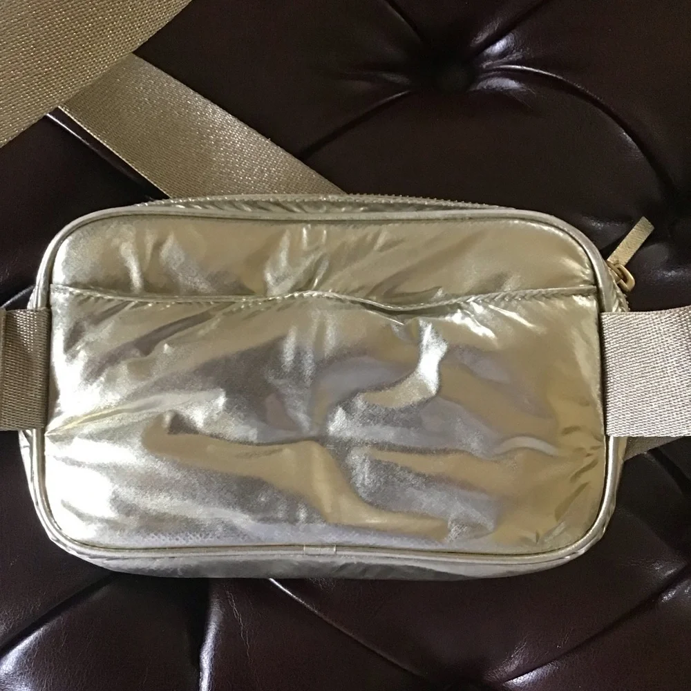 Tory Burch Virginia metallic belt bag